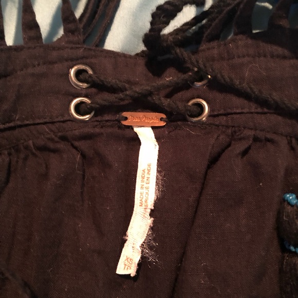 🌵Free People top/dress with Aztec embroidery - Picture 7 of 7